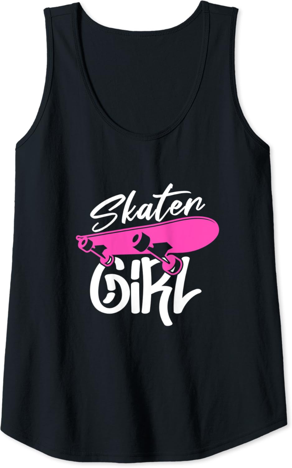 Womens Skater Skateboard Skateboarding for Girls Tank Top Clothing